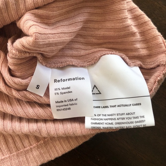 Reformation ribbed graphic tee - Picture 3 of 3